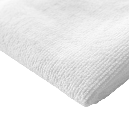 WHITE MICROFIBER | FOR LEATHER | FOR INTERIOR 30x30